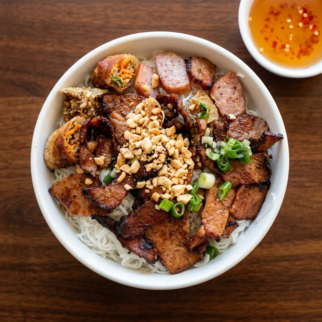 Delicious vermicelli bowls and Vietnamese appetizers at Viva Restaurant Winnipeg