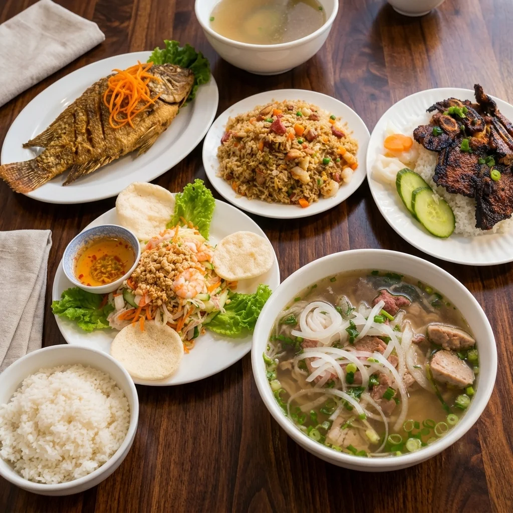 Authentic Vietnamese dishes served at Viva Restaurant, 505 Sargent Ave Winnipeg